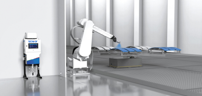 流体AccuFlo 1KP体積流量計測システム:ロボット塗装システム機器のための効率的な計測ソリューション